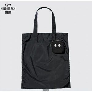 Uniqlo and Anya Hindmarch Packable Bag-black